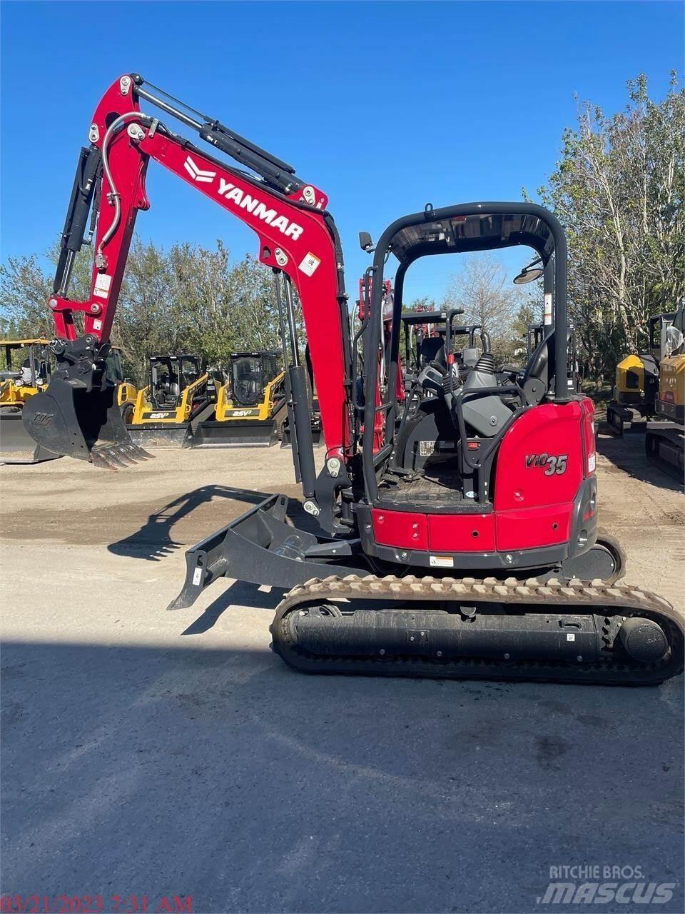 Yanmar VIO35-6A Mini pelle < 7t
