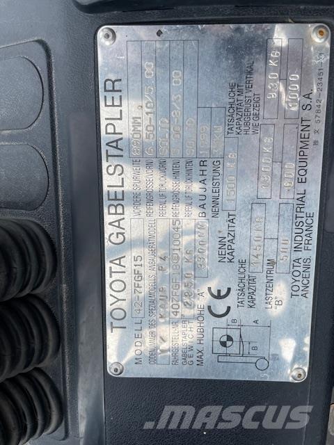 Toyota 42-7FGF15 Chariots GPL