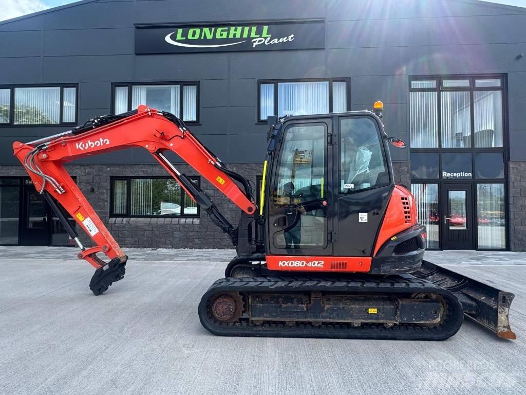 Kubota KX 080-4 Mini pelle 7t-12t