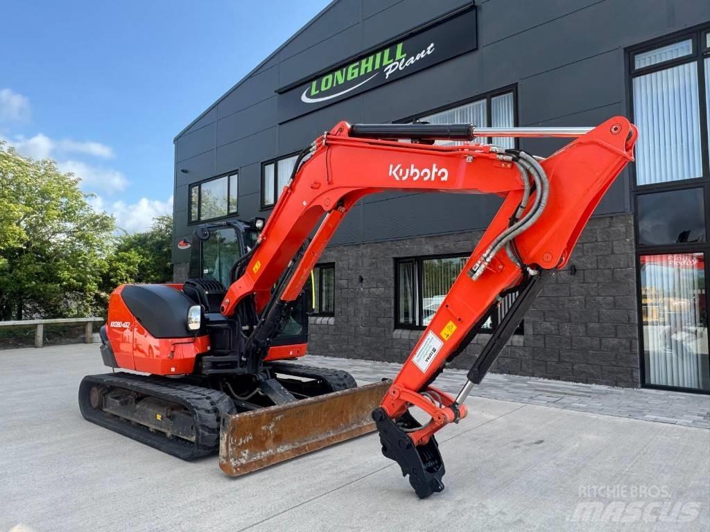 Kubota KX 080-4 Mini pelle 7t-12t