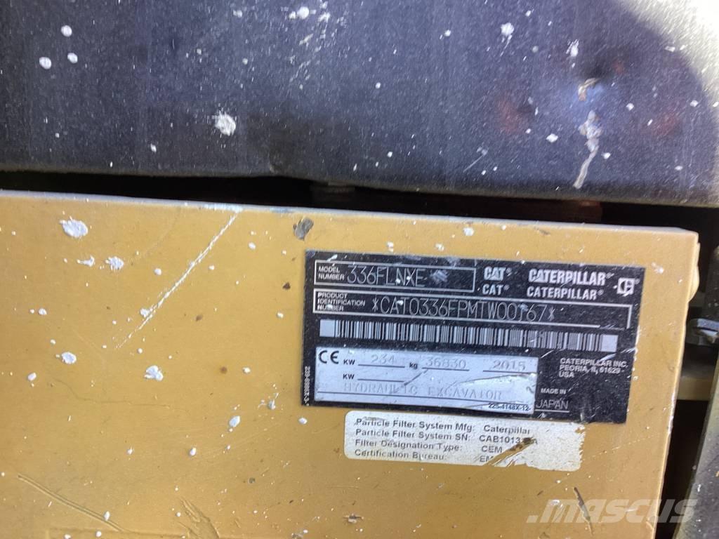 CAT 336F LN XE Pelle sur chenilles