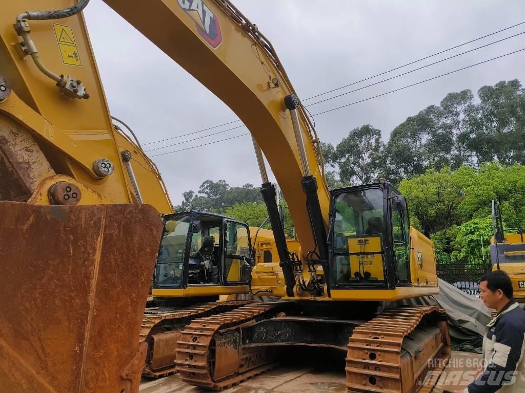 CAT 2021 CAT 350 Pelle sur pneus