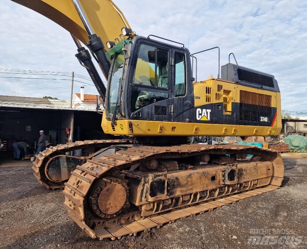 CAT 374 D L Pelle sur chenilles