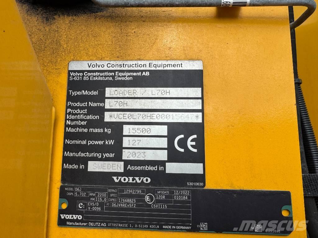 Volvo L 70 H Chargeuse sur pneus