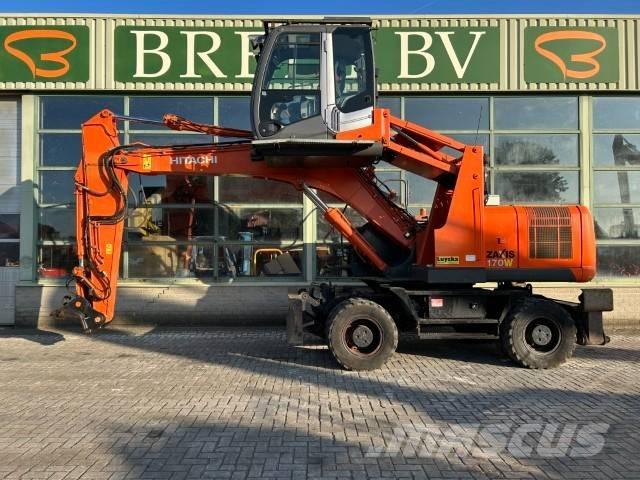 Hitachi ZX 170 W-3 Pelle sur pneus