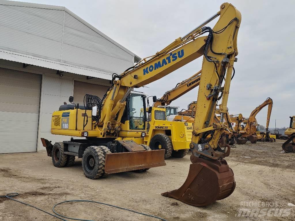 Komatsu PW 180-7EO Pelle sur pneus