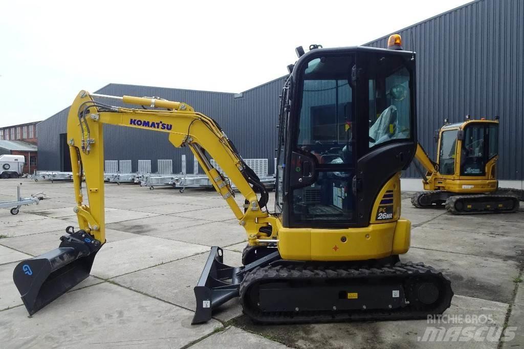 Komatsu PC26MR Pelle sur chenilles