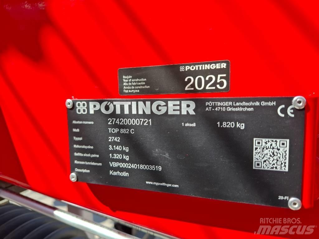 Pöttinger TOP 882C Andaineur