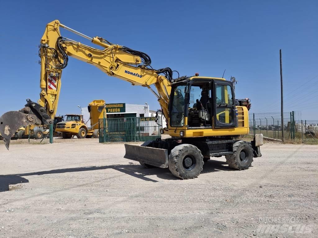 Komatsu PW 148-8 Pelle sur pneus