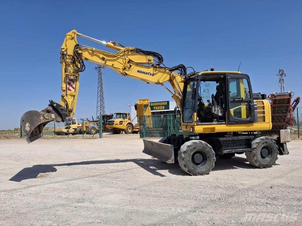 Komatsu PW 148-8 Pelle sur pneus