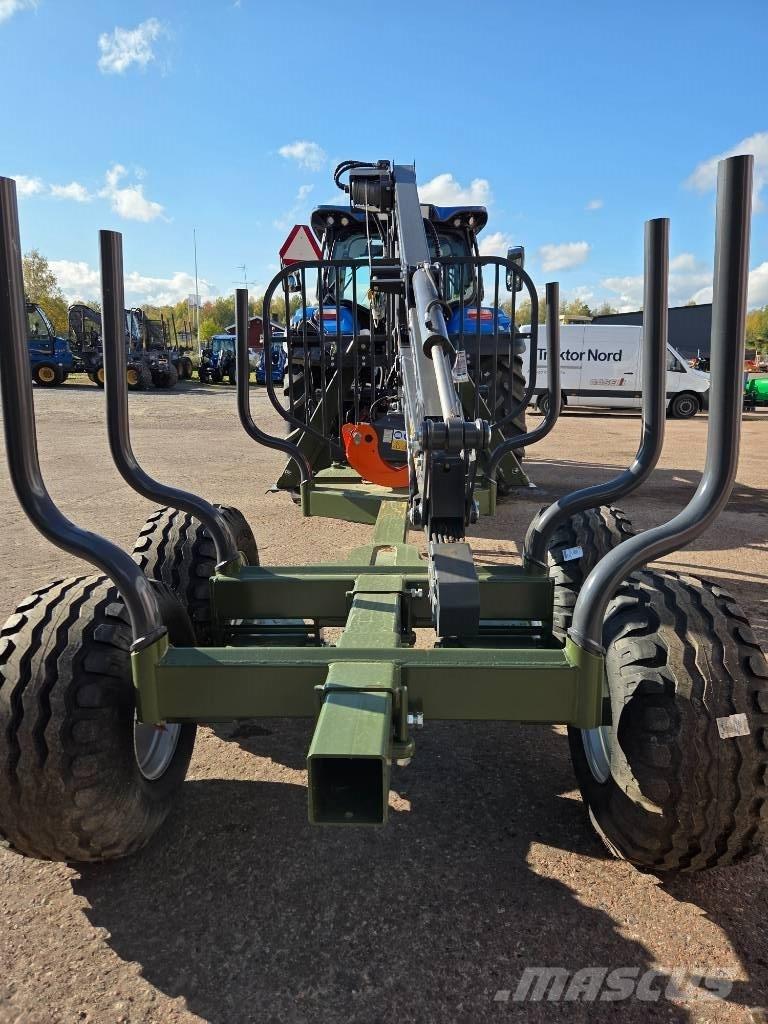 Farma T9 F C6,7 Remorque forestière avec grue