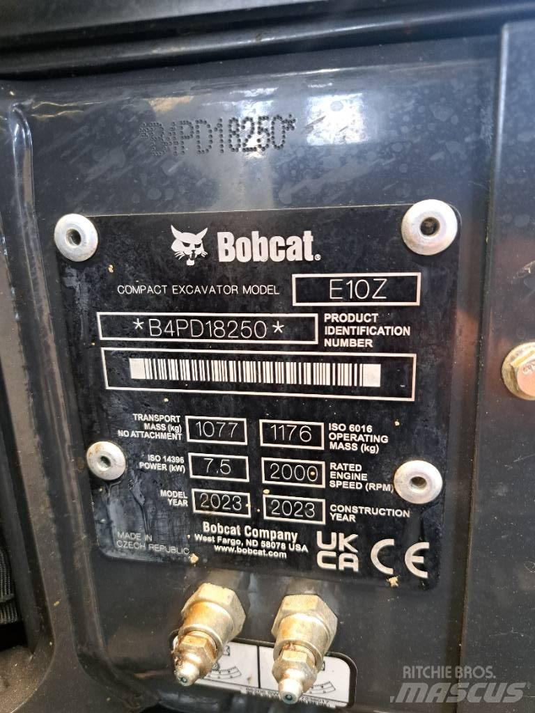Bobcat E10Z Mini pelle < 7t