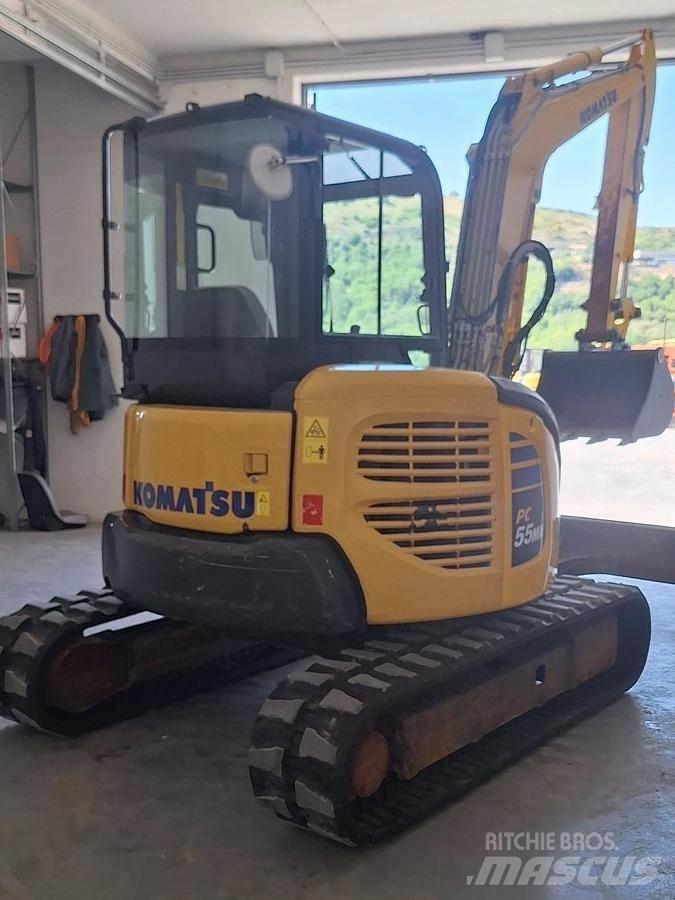 Komatsu PC55 MR-3 Mini pelle < 7t