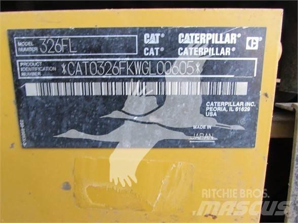 CAT 326FL Pelle sur chenilles