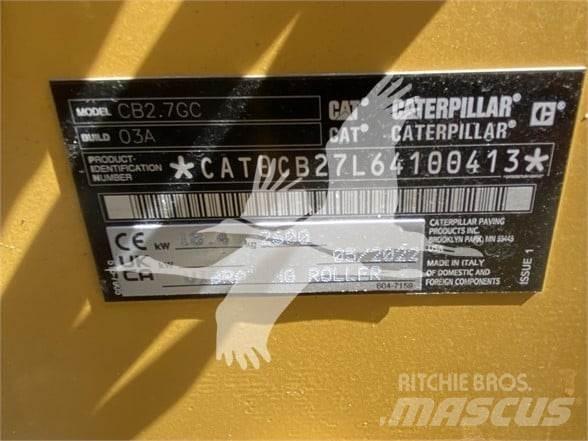 CAT CB2.7 GC Rouleaux monocylindre