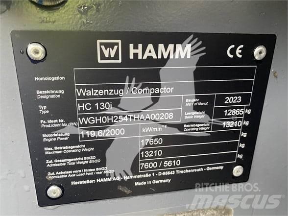 Hamm HC130i Rouleaux monocylindre