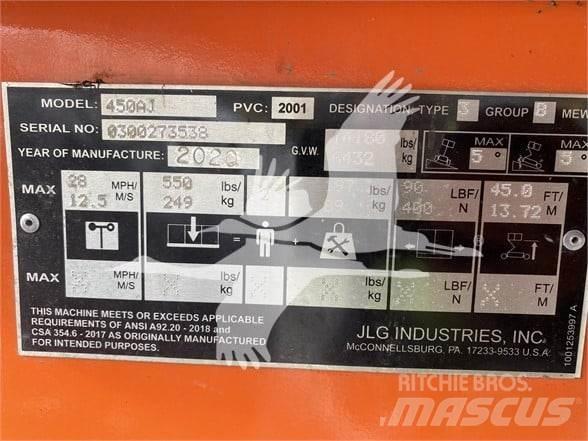 JLG 450AJ Nacelles articulées
