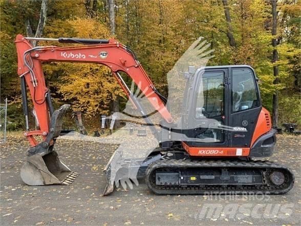Kubota KX080-4 Pelle sur chenilles