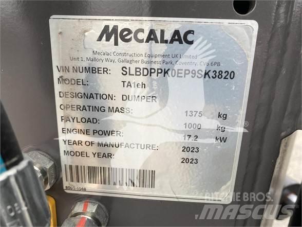 Mecalac TA1EH Mini tombereau