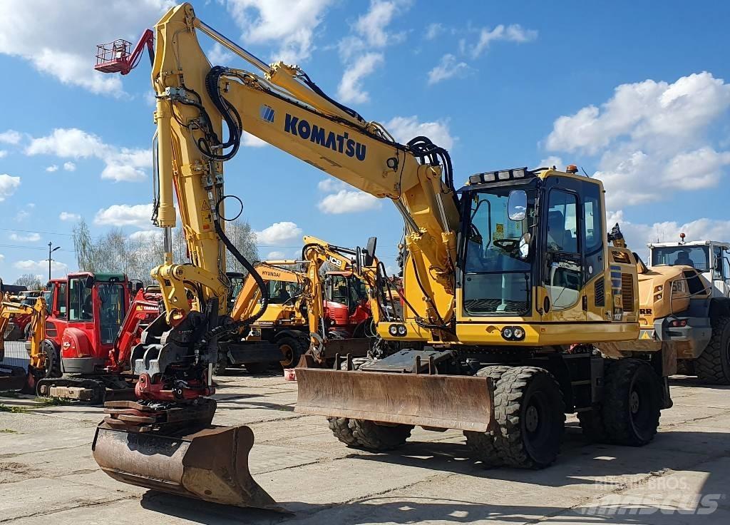 Komatsu PW148-10 Pelle sur pneus