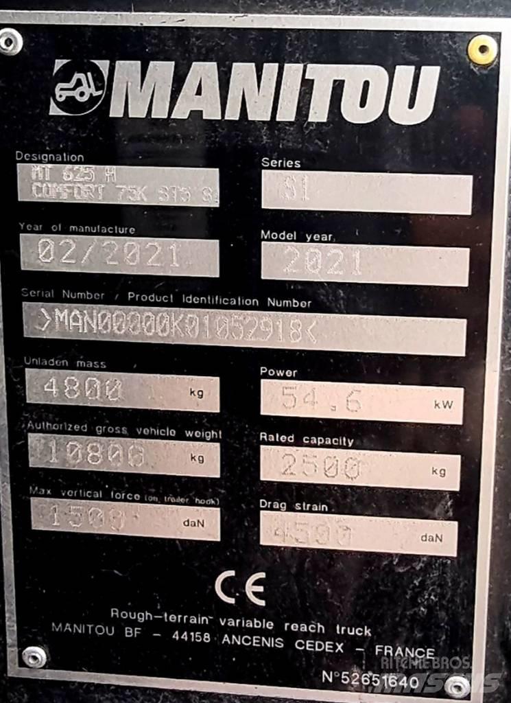 Manitou MT 625 H      (09) Chariot télescopique