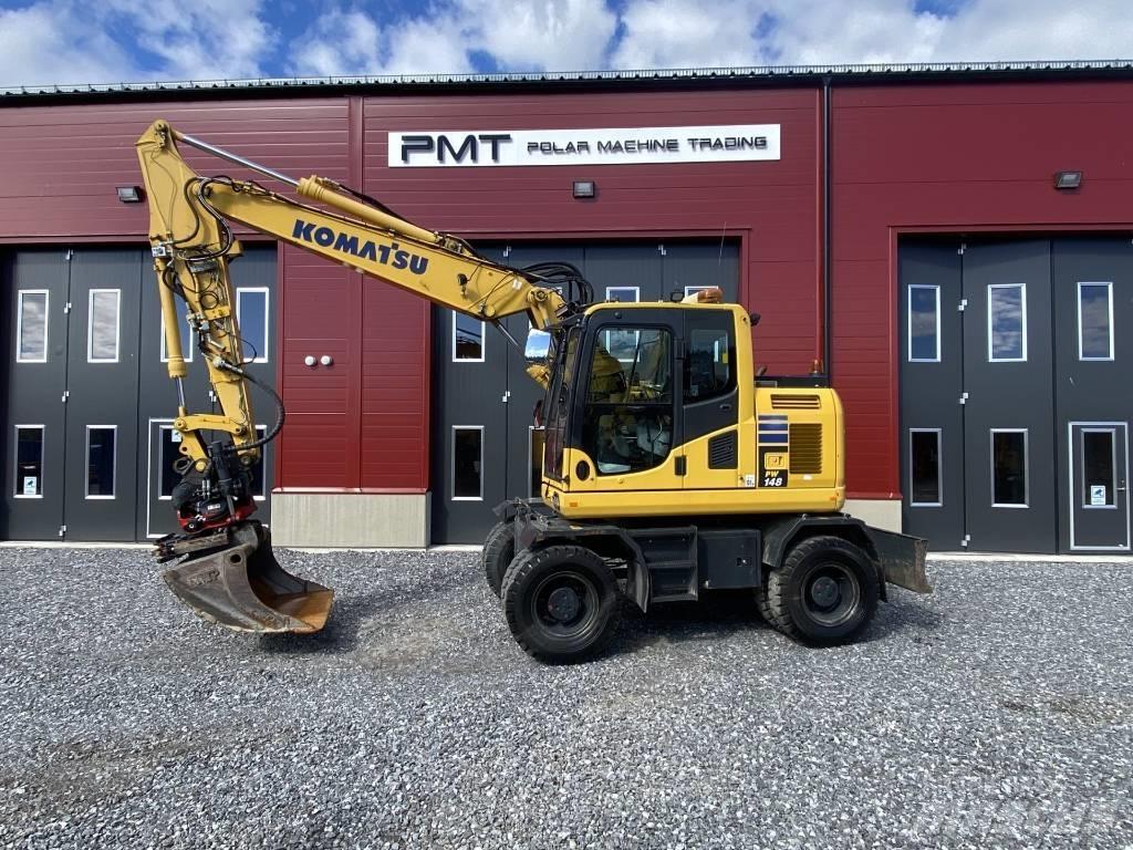 Komatsu PW 148-10 Pelle sur pneus