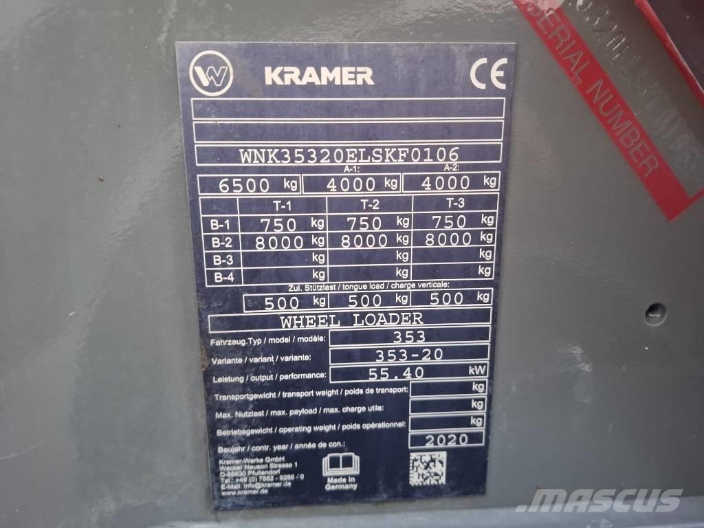 Kramer 5075 Chargeuse sur pneus