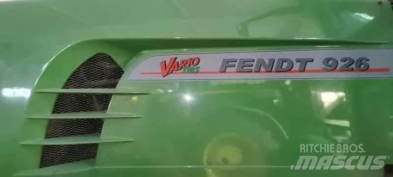 Fendt 926 Vario TMS Tracteur