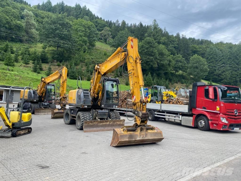 Hitachi ZX 140 W-3 Pelle sur pneus