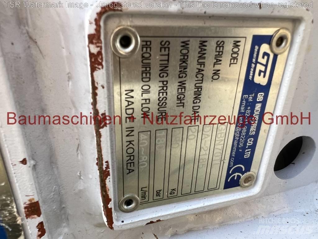 GB GBN 70 TL -Demo- Marteau hydraulique