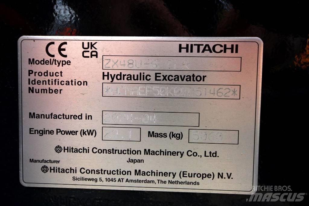Hitachi ZX 48 U-6 Mini pelle < 7t
