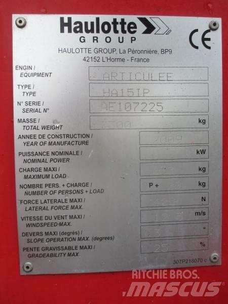 Haulotte HA 15 IP Nacelles articulées