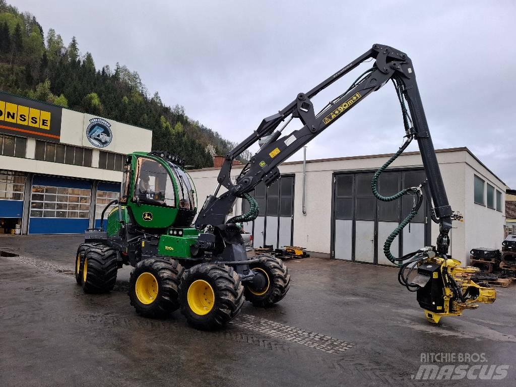 John Deere 1170G Abatteuse