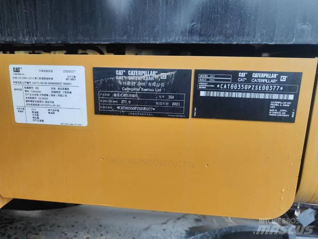 CAT 2023 CAT 350 Pelle sur pneus