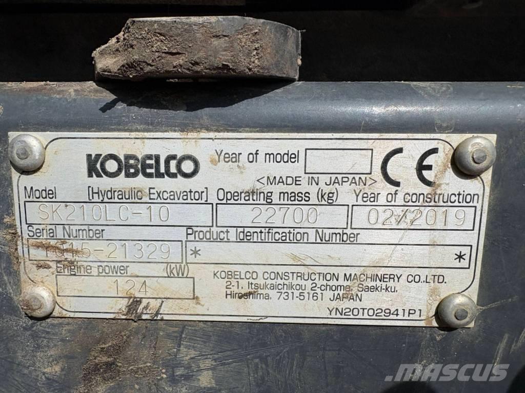 Kobelco SK 210 LC-10 Pelle sur chenilles