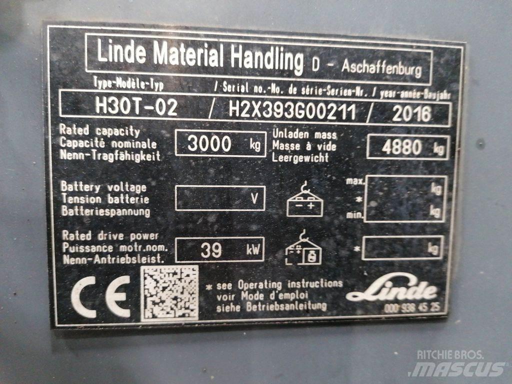 Linde H30T-02 Chariots GPL