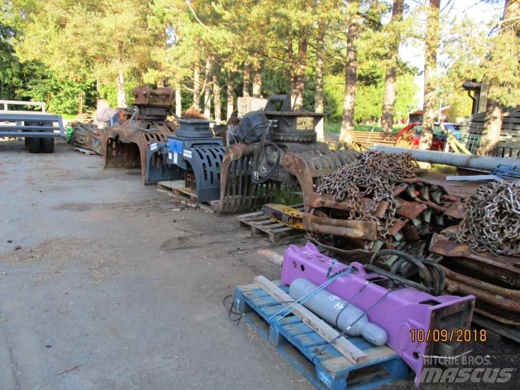 Hammer iskuvasarat Marteau hydraulique