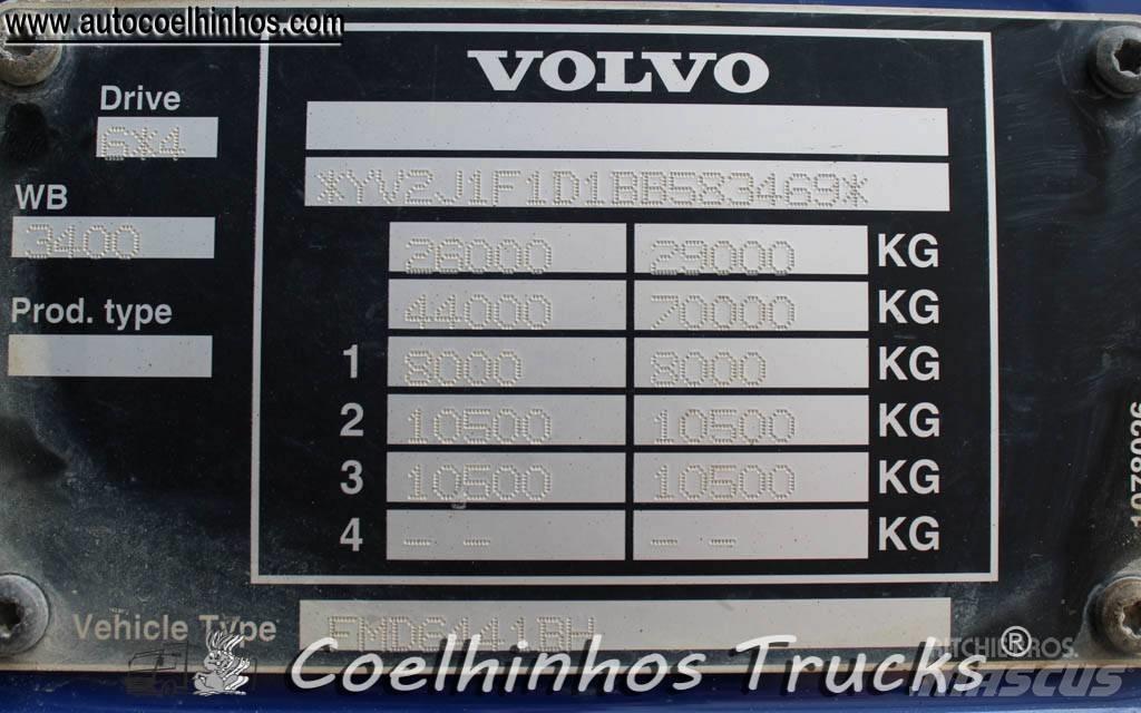 Volvo FMX 410  6x4 Camion benne