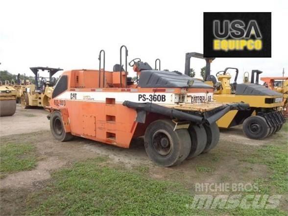 CAT PS-360B Rouleaux à pneumatiques