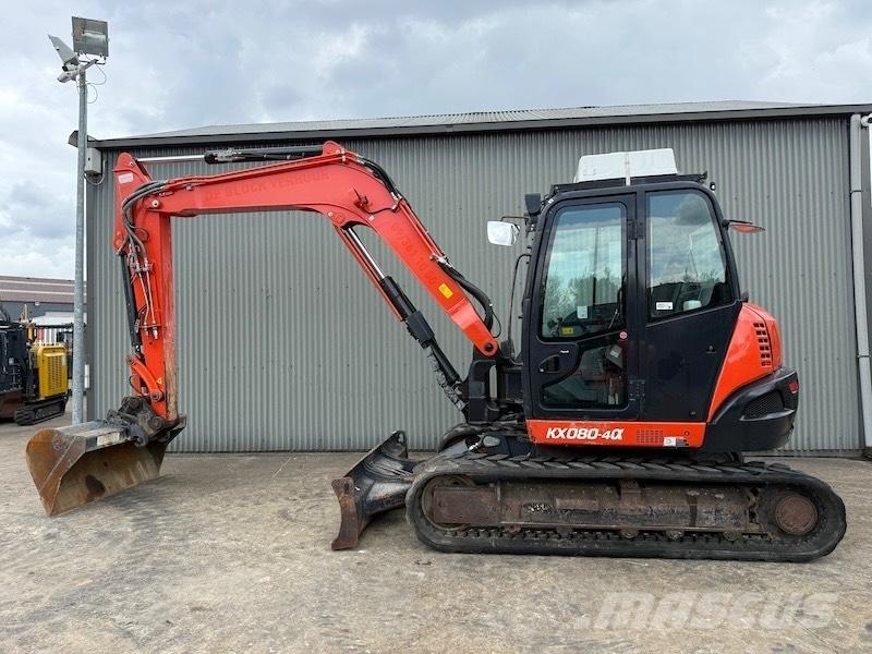 Kubota KX 080-4 Mini pelle 7t-12t