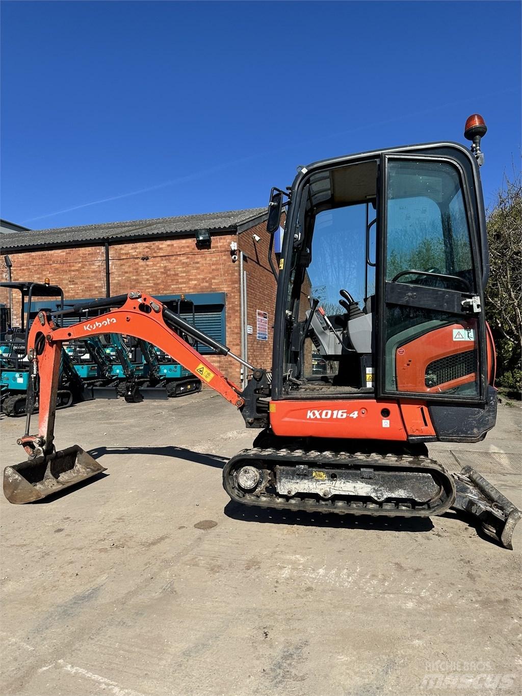 Kubota KX 016-4 Mini pelle < 7t