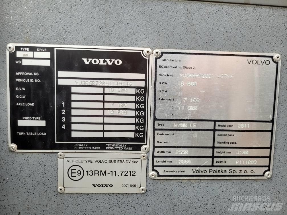 Volvo B7RLE 8700 EEV Autobus urbain