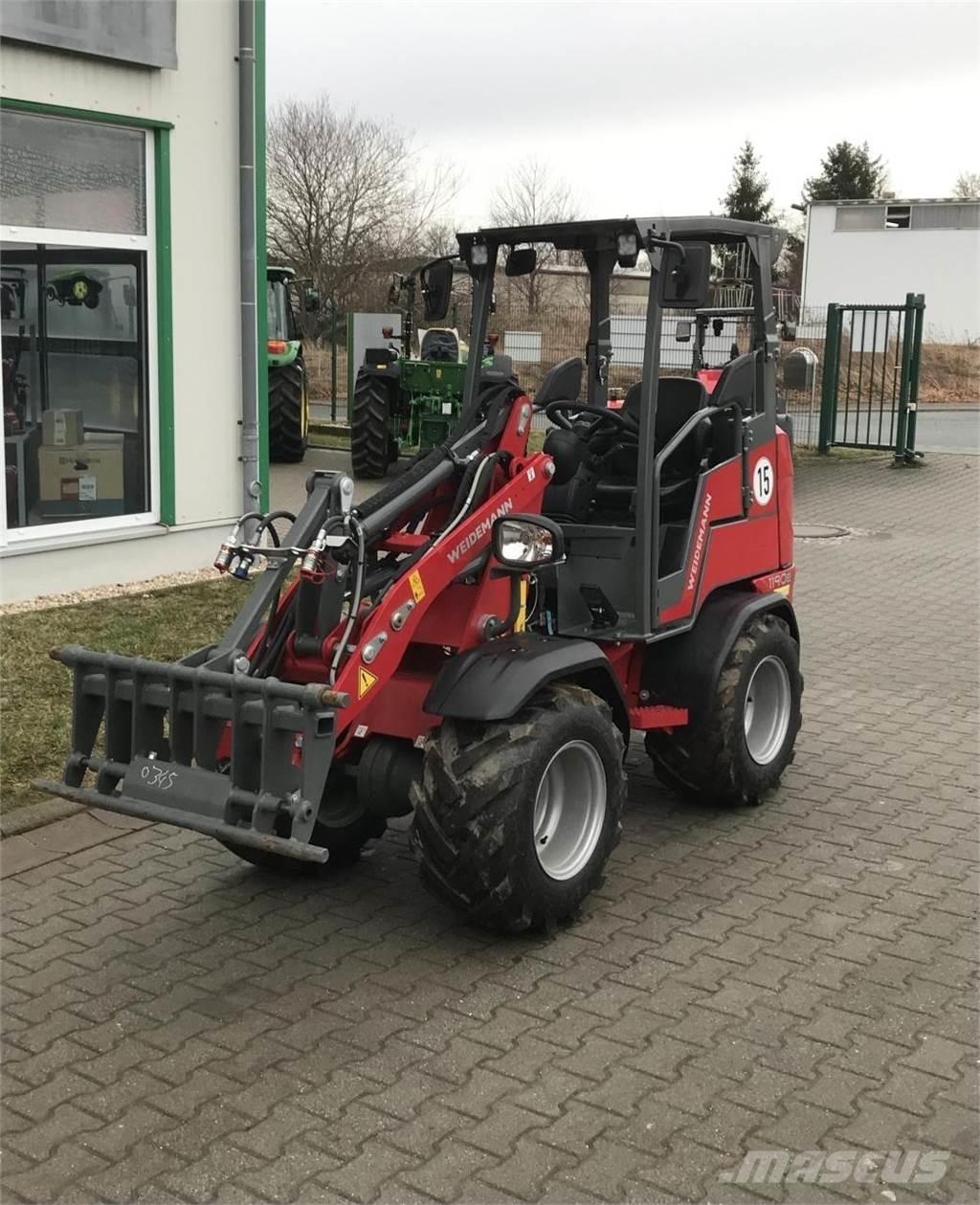 Weidemann 1190e Chargeuse sur pneus