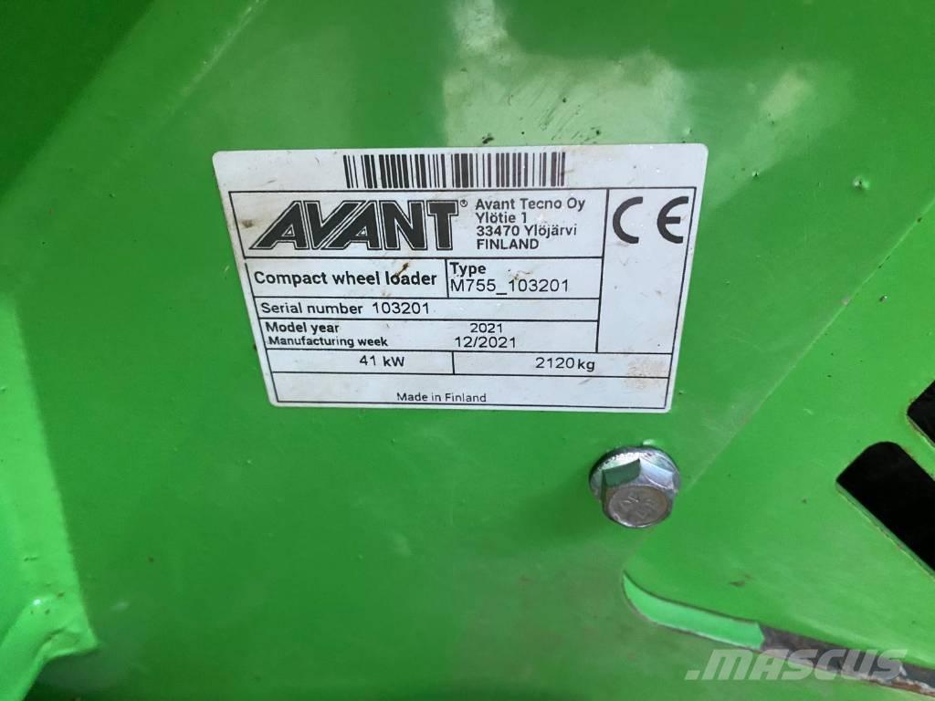 Avant 755 i Chargeuse sur pneus