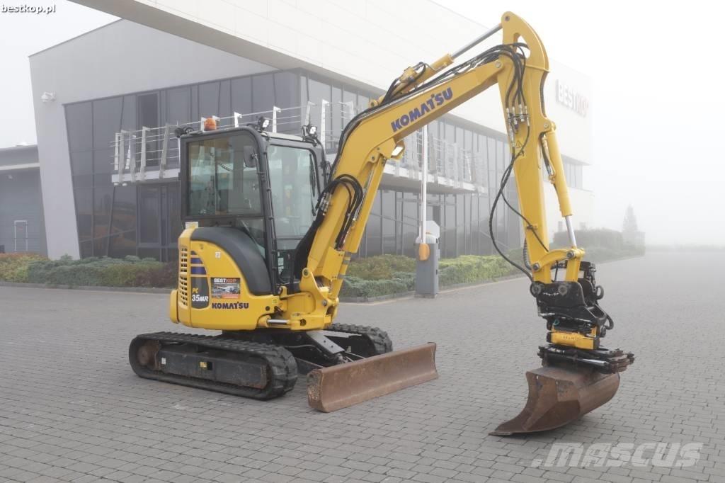Komatsu PC 35 MR-5 Mini pelle < 7t
