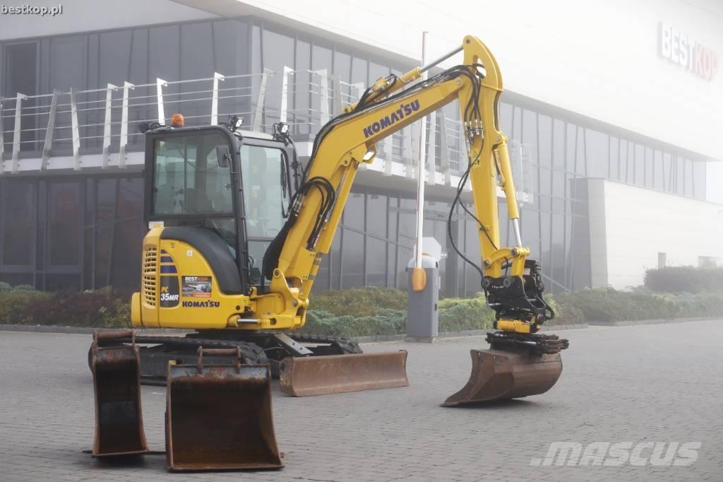 Komatsu PC 35 MR-5 Mini pelle < 7t