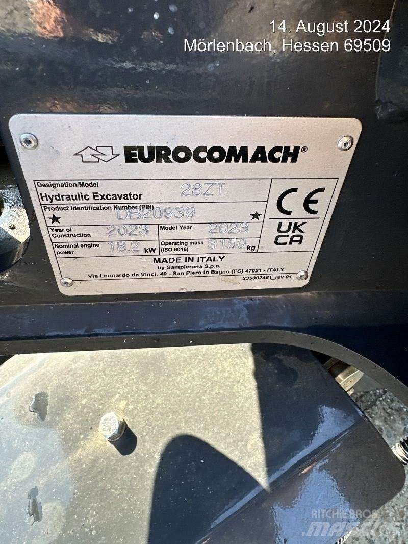 Eurocomach 28ZT Mini pelle < 7t