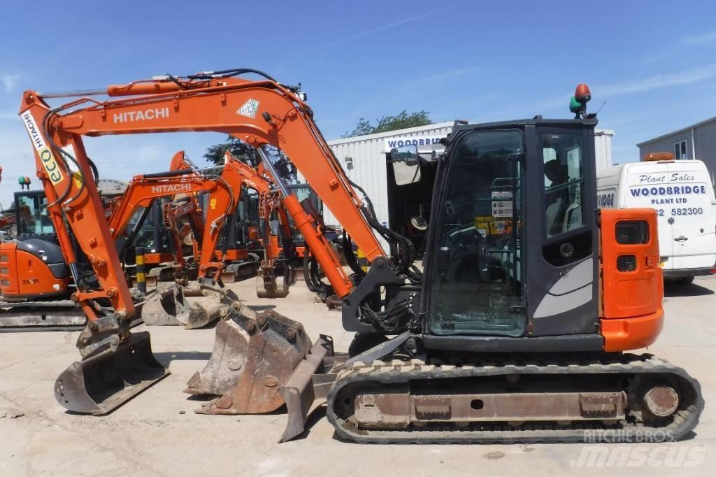 Hitachi ZX 85 US B-6 Mini pelle 7t-12t