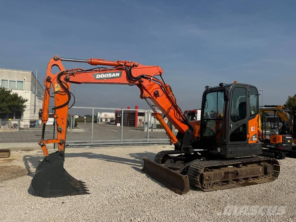 Doosan DX 80 R Mini pelle 7t-12t
