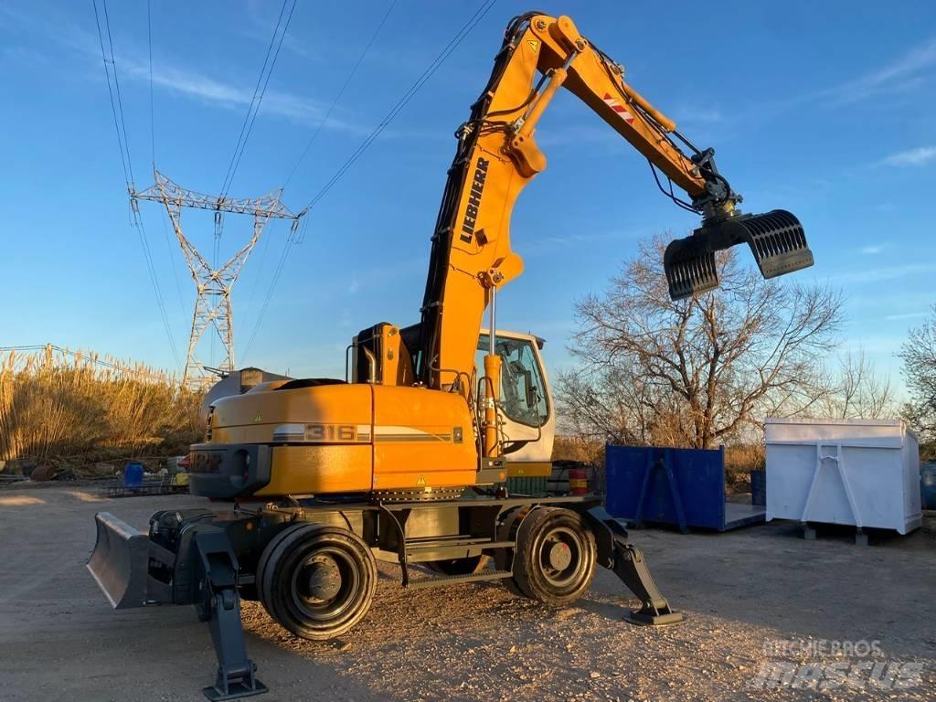 Liebherr A 316 Pelle à déchets